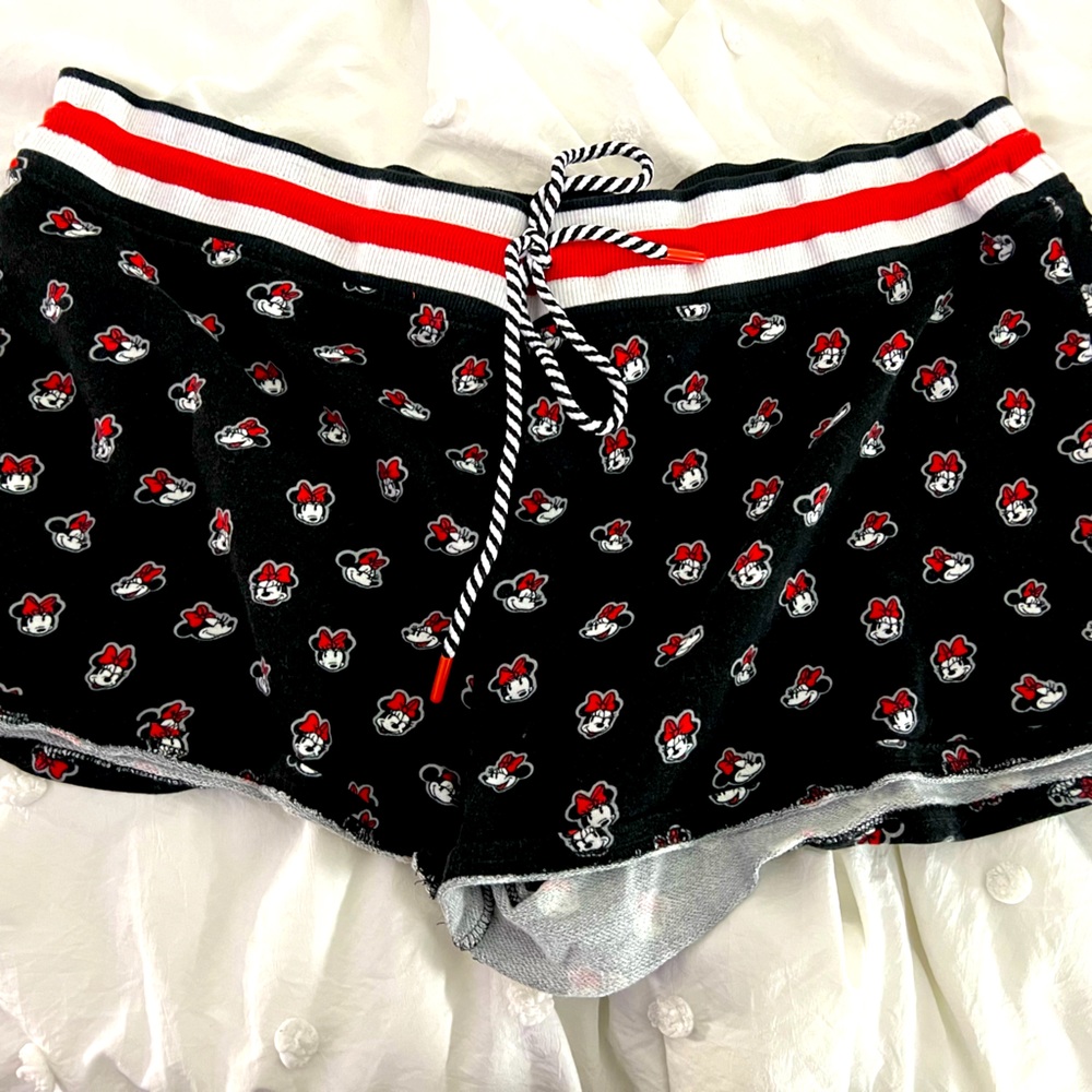 Authentic from Disney parks Minnie sleep shorts. New without tags